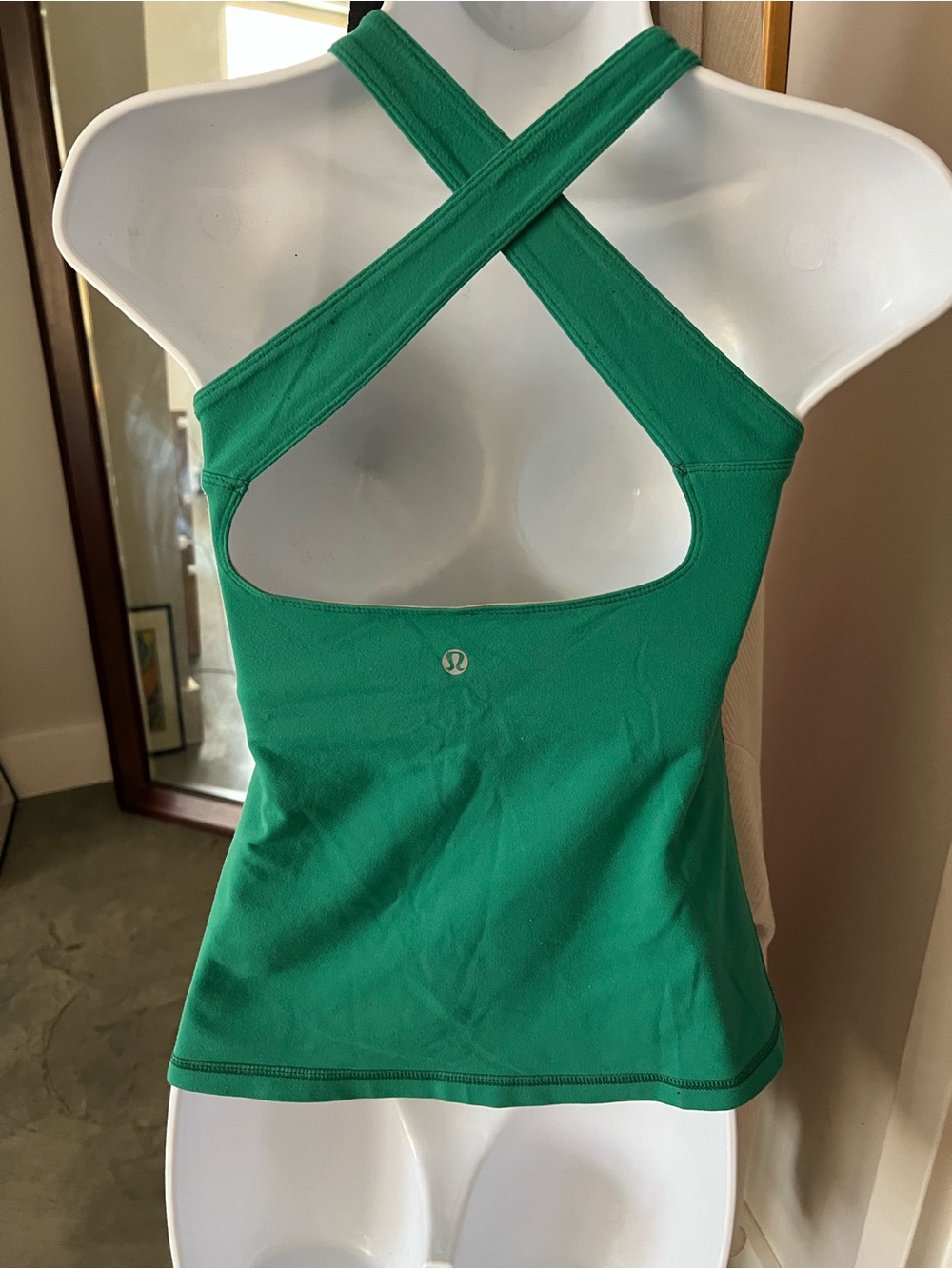 Lululemon Green Racerback Tank - Picture 2 of 2